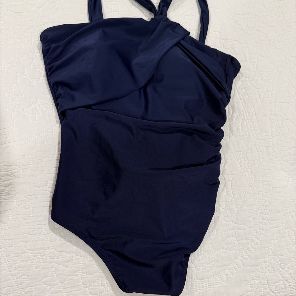 Cupshe Asymmetrical Tummy Control One-Piece